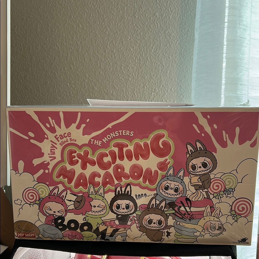 LABUBU Exciting Macaron Vinyl Face Blind Box (1 blind box) AUTHENTIC